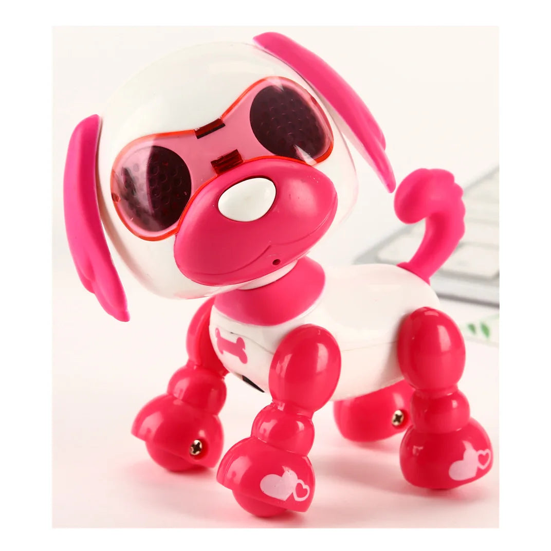 HKM-372179 Intelligent Interactive Robot Dog Toy with Light and Sound Features for Ages 3 and Up