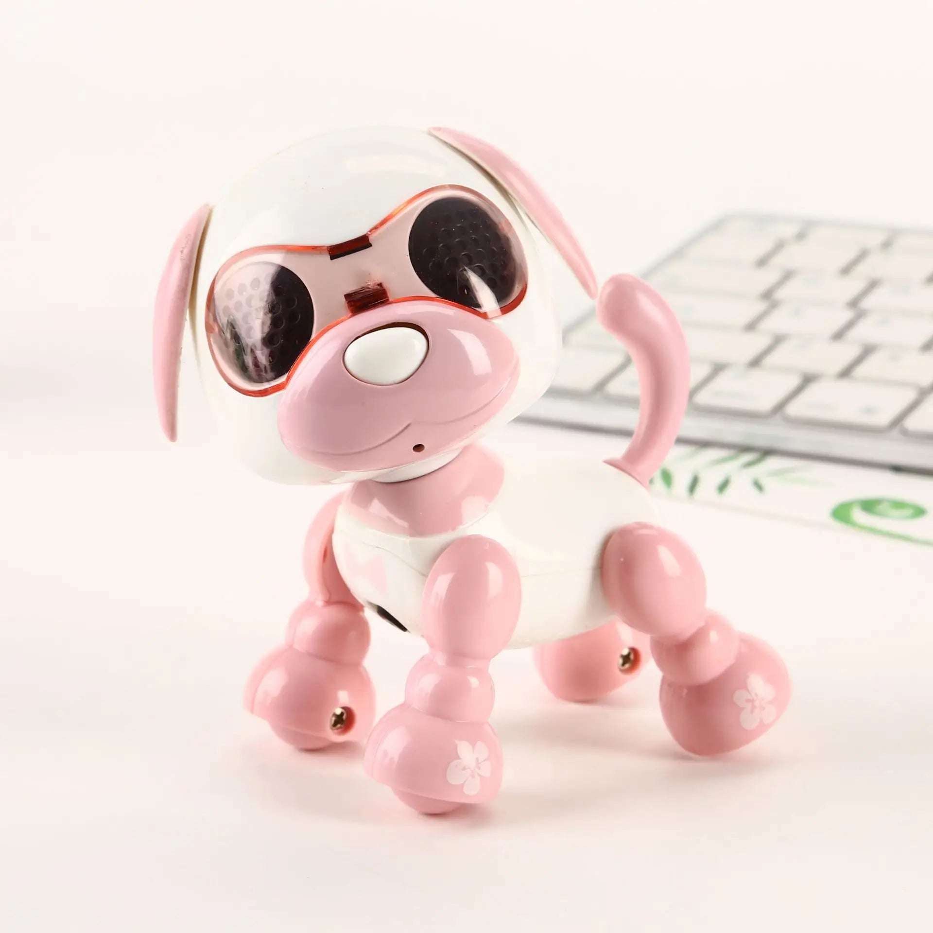 HKM-372179 Intelligent Interactive Robot Dog Toy with Light and Sound Features for Ages 3 and Up
