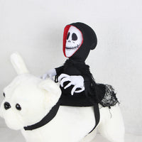 HKM-372243 Halloween Pets Teddy Capes Costume for Dogs and Cats, Polyester Cloak in S & M Sizes