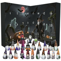 HKM-372563 Halloween Countdown Plush Gnome Blind Box - 20.25 Million Style, Various Designs
