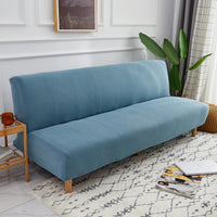 HKM-372819 Universal Folding Sofa Bed Cover for Three-Seater, All-Season Armless Design, Thickened Fabric Protection