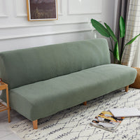 HKM-372819 Universal Folding Sofa Bed Cover for Three-Seater, All-Season Armless Design, Thickened Fabric Protection