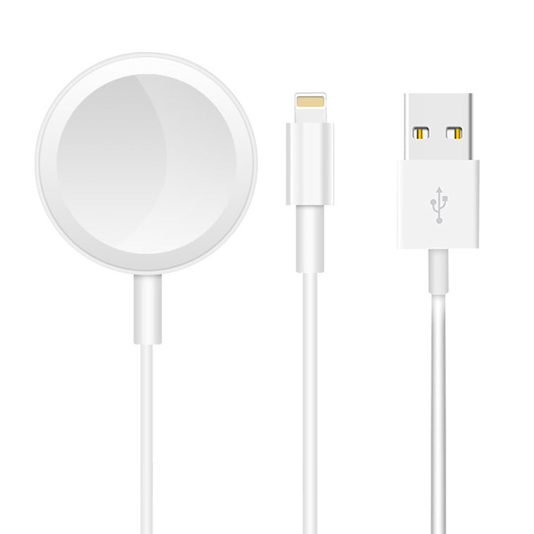 HKM-372947 Dual Function Wireless Charging Stand for Watches - White