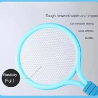 HKM-373011 Children's 2-in-1 Tennis and Badminton Racket Set for Outdoor Fun, Parent-Child Interaction, Ages 2-13