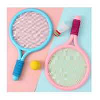 HKM-373011 Children's 2-in-1 Tennis and Badminton Racket Set for Outdoor Fun, Parent-Child Interaction, Ages 2-13