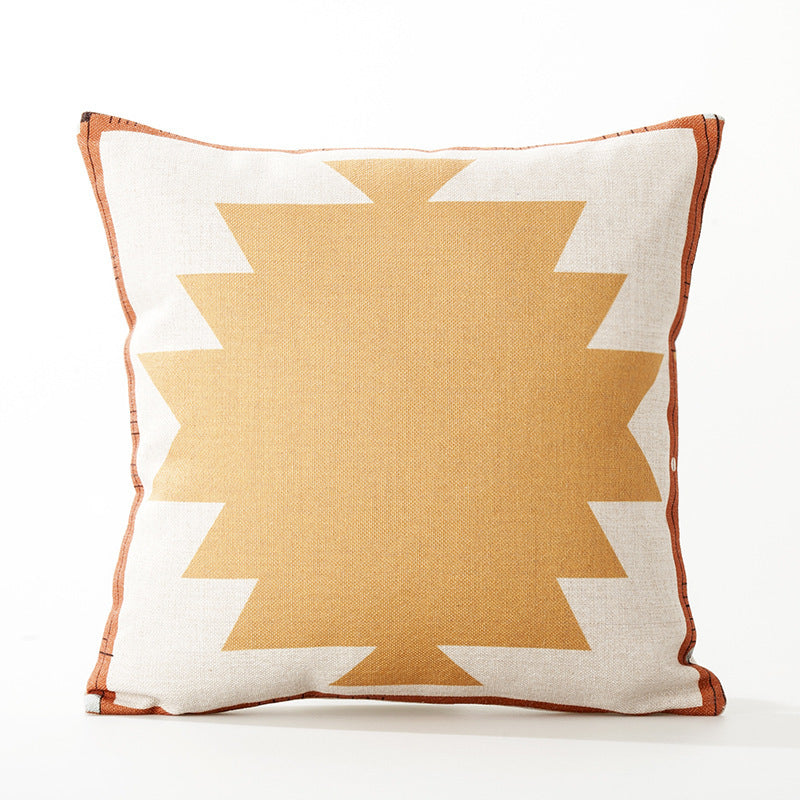 HKM-373139 Personalized Nordic Style Geometric Pattern Sofa and Car Cushion - 45x45cm with PP Cotton Filling