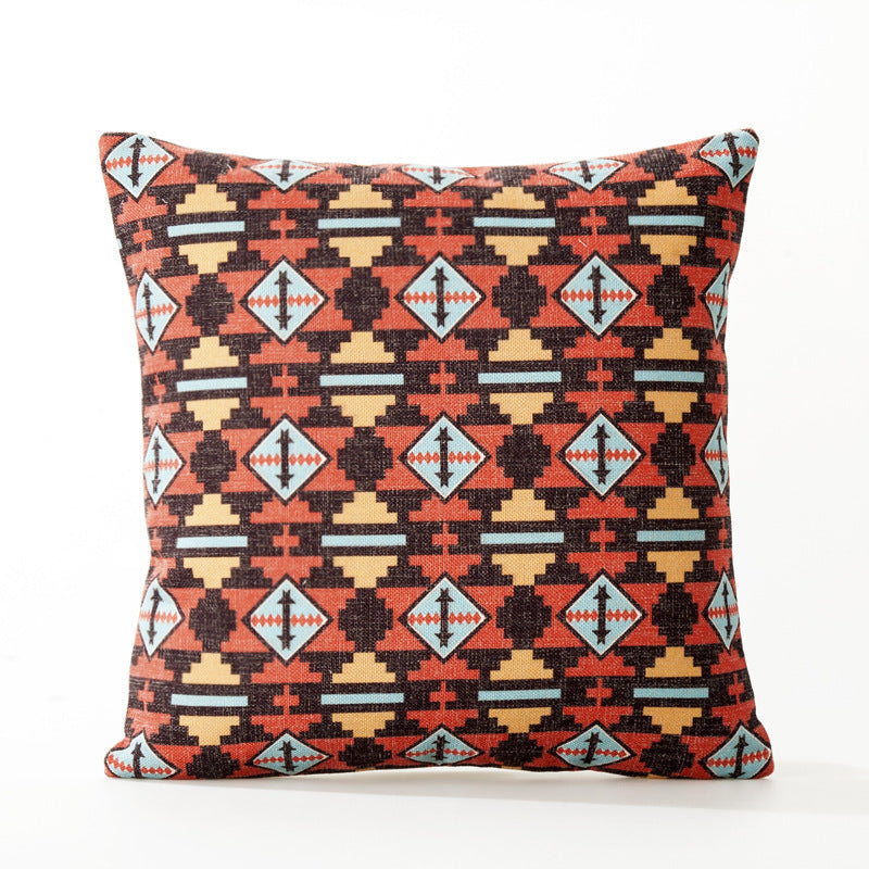 HKM-373139 Personalized Nordic Style Geometric Pattern Sofa and Car Cushion - 45x45cm with PP Cotton Filling