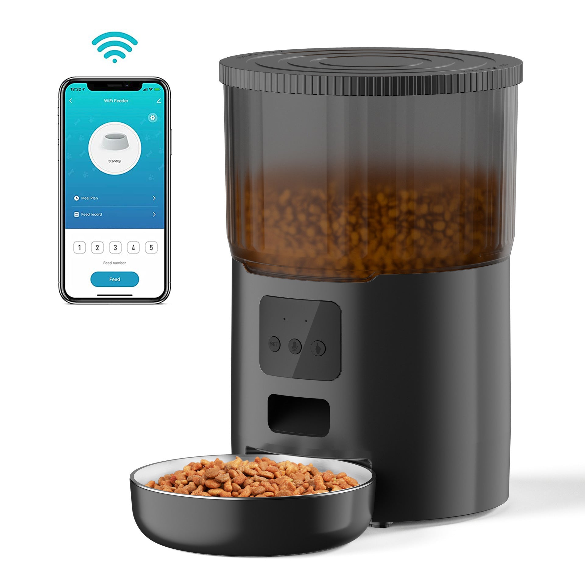 HKM-373523 Cat Smart Dog Automatic Pet Feeder