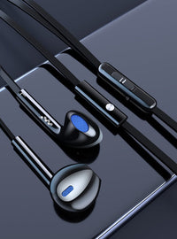 HKM-373651 Smart Dual-Line Control Headset with 3.5mm Pin, 1.2m Cable Length, and High Sensitivity