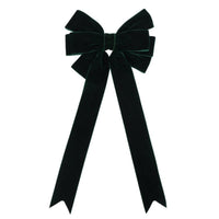 HKM-373715 Christmas Tree Decorative Bowknot Garland Pendant in Khaki, Green, and Red - Handmade Holiday Accents
