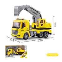 HKM-373715 Friction Truck Toy with Lights and Sounds for Kids Ages 2-7