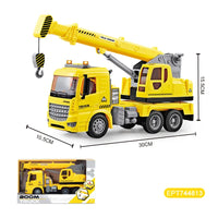 HKM-373715 Friction Truck Toy with Lights and Sounds for Kids Ages 2-7