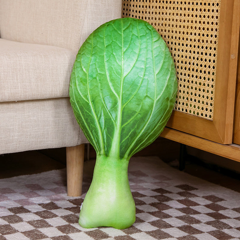 HKM-373715 Vegetable-Themed Cushion Pillow with Plant and Flower Patterns
