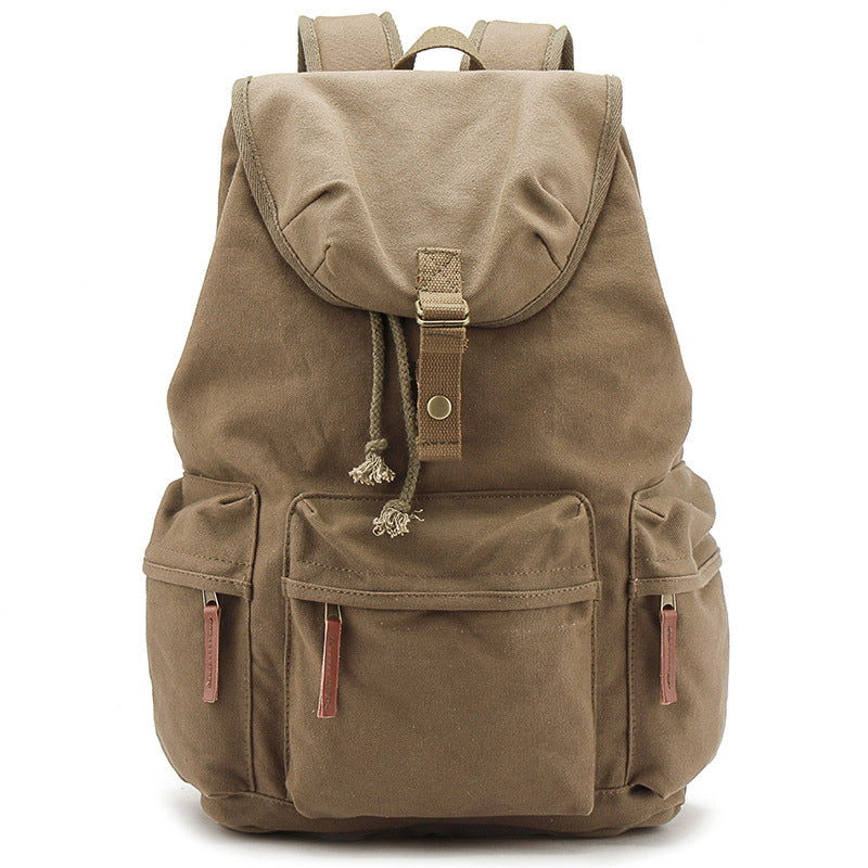 HKM-373779 Recreational Canvas Photo Bag with Large Capacity and Waterproof Features
