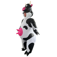 HKM-374035 Bobo Cow Inflatable Costume for Adults and Kids - Fun Festival Party Outfit