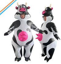 HKM-374035 Bobo Cow Inflatable Costume for Adults and Kids - Fun Festival Party Outfit