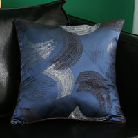 HKM-374035 Simple Modern Geometric Silk and Satin Throw Pillow Cover - 45x45cm