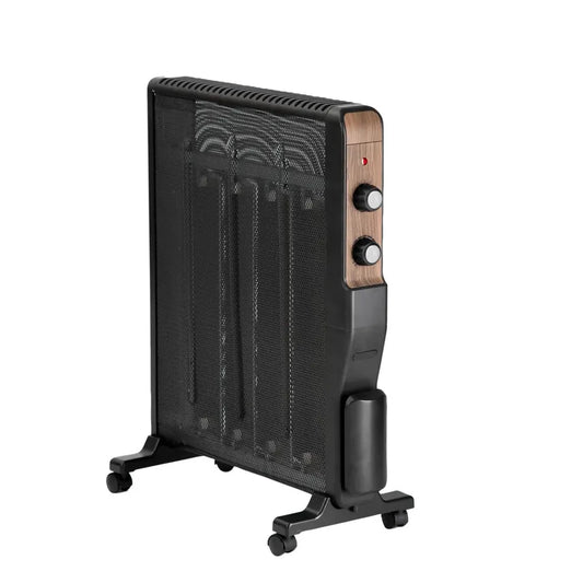 KTX-374099 2000W Portable Infrared Electric Heater with Overheat Protection for Home, Office, and Hotel Use