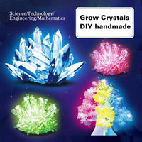 HKM-374483 Christmas Tree Crystal Growing Science Experiment Kit for Kids – DIY Educational STEAM Toy for Ages 10+