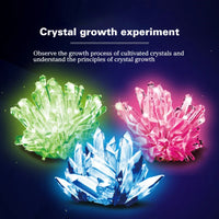 HKM-374483 Christmas Tree Crystal Growing Science Experiment Kit for Kids – DIY Educational STEAM Toy for Ages 10+