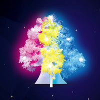 HKM-374483 Christmas Tree Crystal Growing Science Experiment Kit for Kids – DIY Educational STEAM Toy for Ages 10+