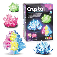 HKM-374483 Christmas Tree Crystal Growing Science Experiment Kit for Kids – DIY Educational STEAM Toy for Ages 10+