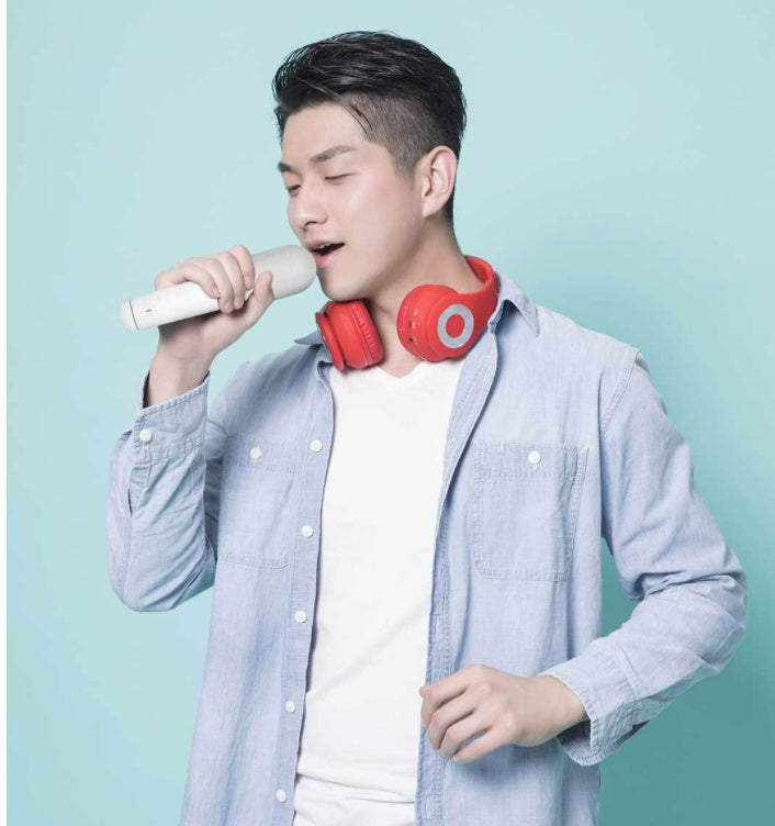 KTX-374611 Wireless Integrated Karaoke Microphone with Cardioid Directivity and USB Type-C Charging