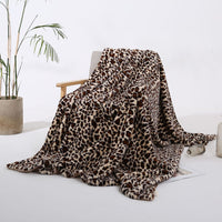 HKM-374675 Cozy Crystal Short Plush Children's Nap Sofa Blanket - Multiple Colors Available