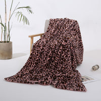 HKM-374675 Cozy Crystal Short Plush Children's Nap Sofa Blanket - Multiple Colors Available