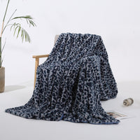 HKM-374675 Cozy Crystal Short Plush Children's Nap Sofa Blanket - Multiple Colors Available