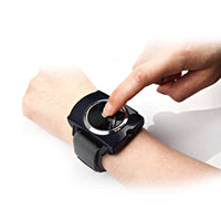HKM-374739 Infrared Anti-Snoring Device with Electronic Sleep Aid and Wrist Strap - Dark Blue