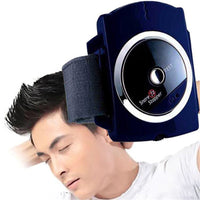HKM-374739 Infrared Anti-Snoring Device with Electronic Sleep Aid and Wrist Strap - Dark Blue