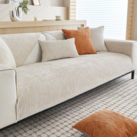 HKM-374803 Chenille Sofa Cushion in Solid Color - Available in Various Sizes and Styles