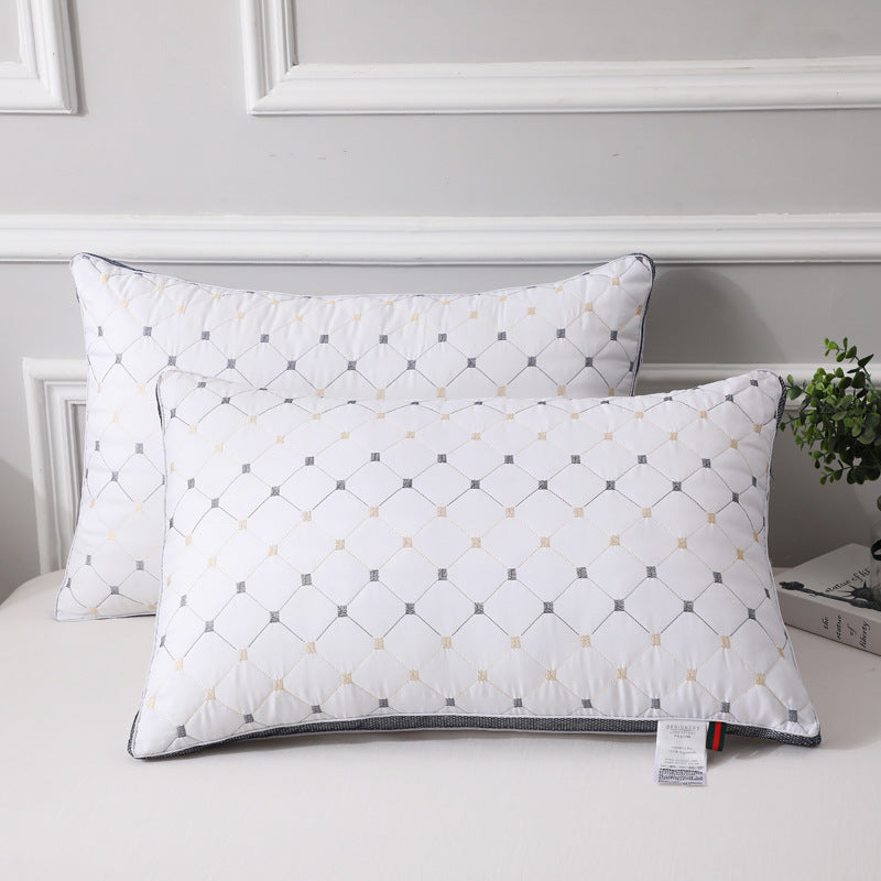 HKM-375059 Three-Dimensional Plaid Pillow Collection in Multiple Sizes and Weights