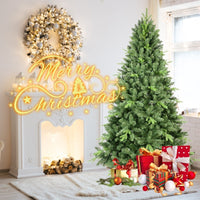 HKM-375187 PE/PVC Mixed Christmas Tree – Green, Available in Various Heights (4ft to 9ft)