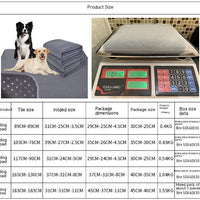 HKM-375443 Pet Special Multi-layer Water Absorption Anti-seepage Cooling Anti-dirty Waterproof Mattress Cover