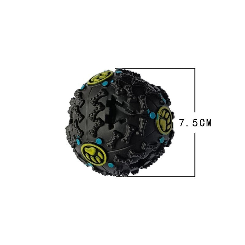 HKM-375507 Dog Food Ball Bite Resistant Toy Puzzle Large And Small Size Pet Supplies