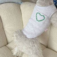 HKM-375635 Lightweight Summer Pet Vest in Oat Grey, Cream White, Baby Blue, Baby Pink - Sizes XS to XL
