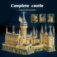 HKM-375635 Magic Castle Micro Particle Building Block Set - Educational 3D Puzzle Toy for Ages 8 and Up