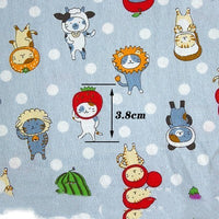 HKM-375891 100% Cotton Fabric for DIY Clothing - Animal Print, Ideal for Apparel and Lining