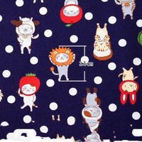 HKM-375891 100% Cotton Fabric for DIY Clothing - Animal Print, Ideal for Apparel and Lining