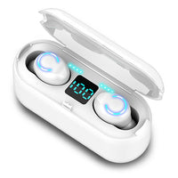 HKM-375955 Wireless Binaural Bluetooth Headset with Battery Display and Voice Control