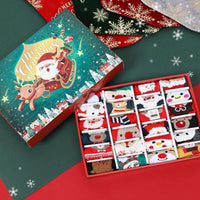 HKM-376019 Mini Christmas Socks Blind Box – Resin Craft Decoration (Set A-F)