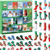 HKM-376019 Mini Christmas Socks Blind Box – Resin Craft Decoration (Set A-F)