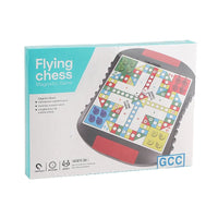HKM-376019 Travel Mini Magnetic Ludo Game - Compact Classic Board Game for On-the-Go Fun