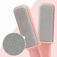 HKM-376147 Fabric and Clothes Brush Dust Remover with ABS Handle, Available in White, Sky Blue, Light Pink