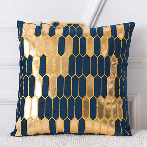 HKM-376275 Dutch Velvet Flannel Pillowcase - Light Luxury Cushion Cover, 45x45cm, Multiple Colors Available