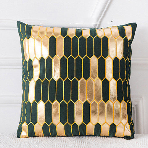 HKM-376275 Dutch Velvet Flannel Pillowcase - Light Luxury Cushion Cover, 45x45cm, Multiple Colors Available