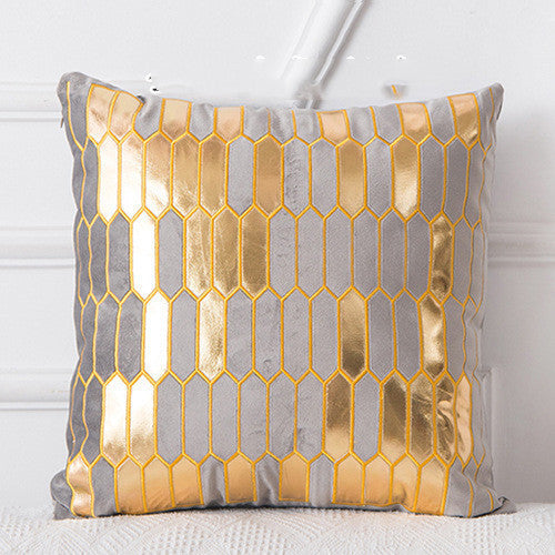 HKM-376275 Dutch Velvet Flannel Pillowcase - Light Luxury Cushion Cover, 45x45cm, Multiple Colors Available