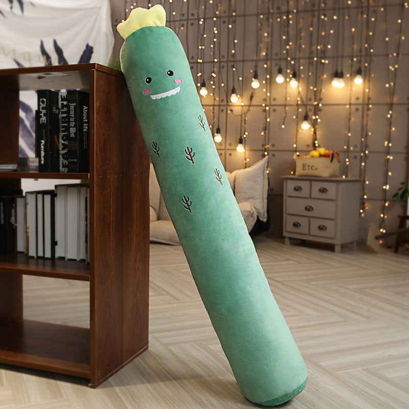 HKM-376339 Cartoon Strawberry Long Pillow Stuffed with Ppcotton Plush
